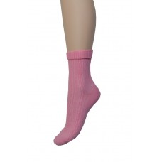 Kabartma Desen Kıvrık Çorap
